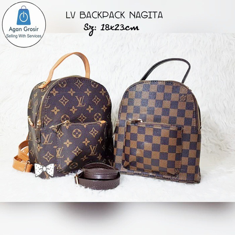 LV BACKPACK NAGITA/ TAS / TAS WANITA / TAS LOKAL / TAS MURAH / TAS CEWEK / TAS BRANDED