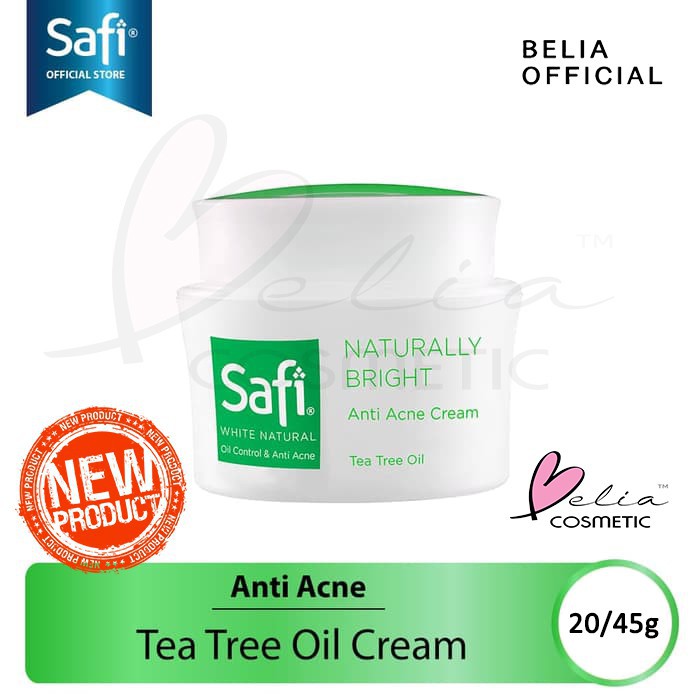 

SAFI White Natural Anti Acne CREAM Tea Tree Oil 20g / 45g