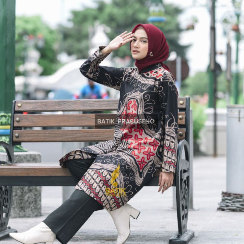 BATIK COUPLE MOTIF SONETA BATIK PRABUSENO PREMIUM BATIK NGANTOR