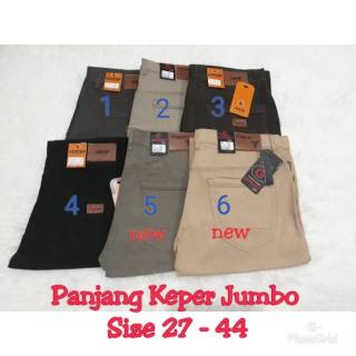  CHINO  SUPER JUMBO  CELANA  PANJANG  BIG SIZE COWOK PRIA 