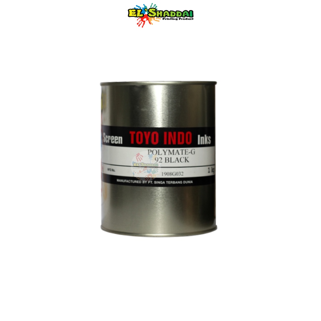 Cat sablon plastik TOYO POLYMATE-G 92 black sablon karung