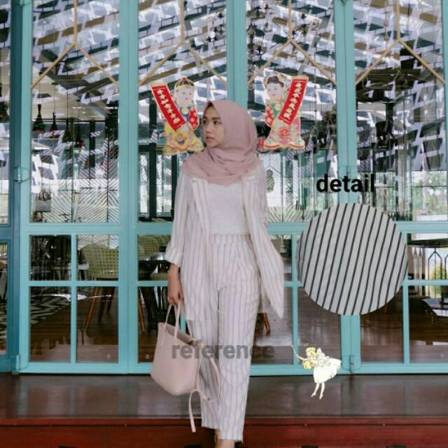 Fashion wanita murah SET BLAZER ZARA tanah abang