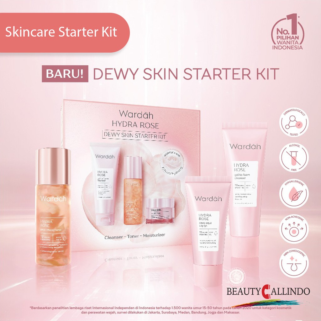 Wardah Hydra Rose Starter Kit