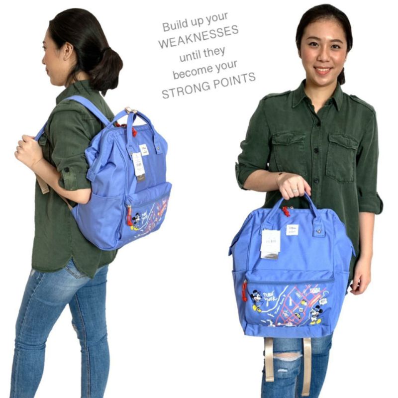 BACKPACK TAS ANELLO DISNEY BESAR IMPORT PREMIUM