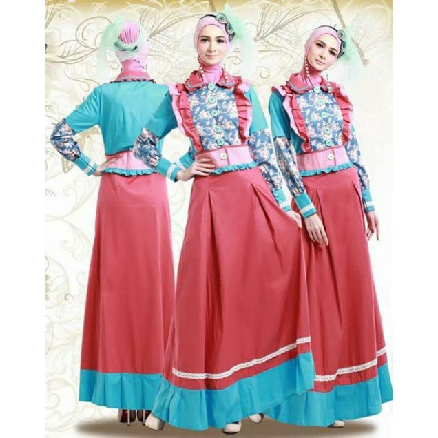 Dress Pesta. Gamis Lebaran Terlaris Esme
