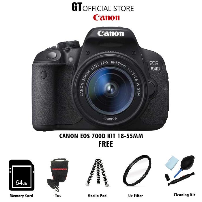 KAMERA CANON EOS 700D 18-55 IS STM / CANON EOS 700D / 700D