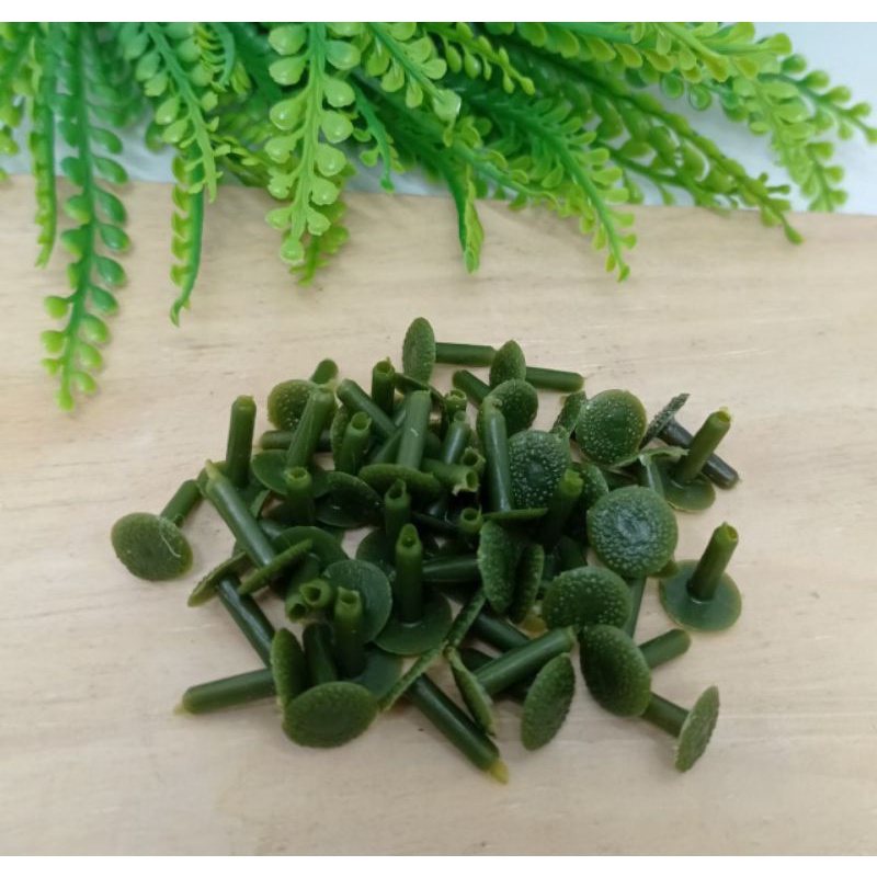 Paku Suyok 100Pcs Paku Suyok payung Paku Bunga Papan Suyok Tangkai kelopak Penutup Putik Bunga Tangk