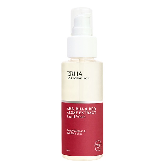 ERHA AGE CORRECTOR Facial Wash - AHA, BHA &amp; Red Algae Extract 90ml