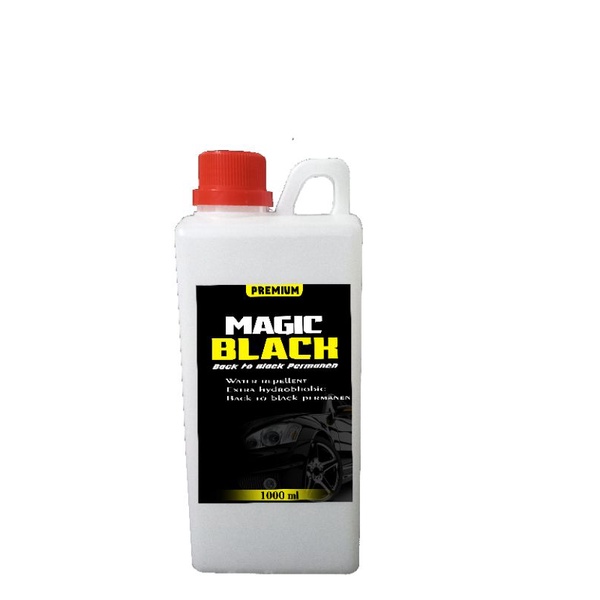 Grosir Magic Black Premium 1 liter [Penghitam motor/mobil, Trim Restorer, Dasboard,Body motor/mobil]