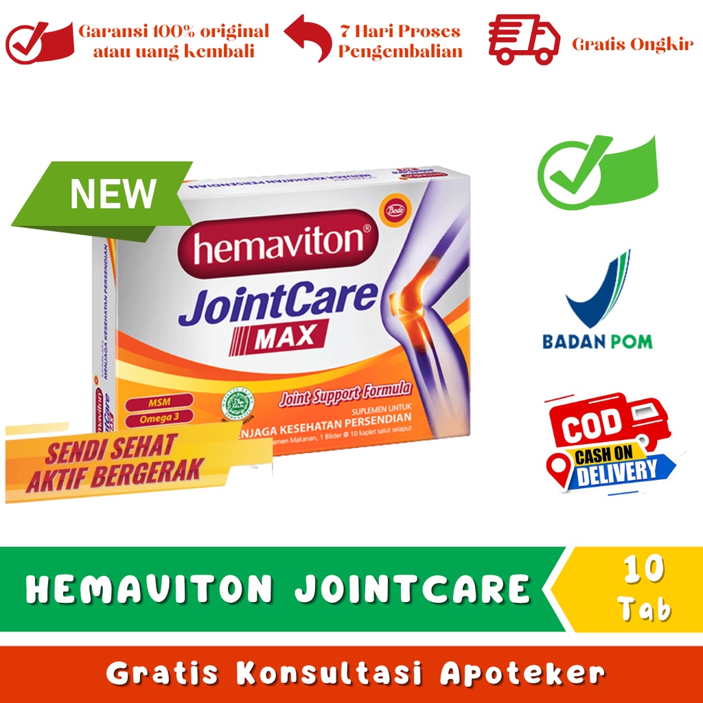 Hemaviton Joint Care Max 10 Kaplet