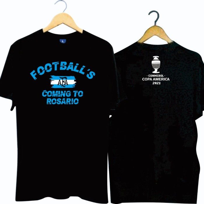Tshirt kaos baju argentina juara copa america 2021// kaos argentina