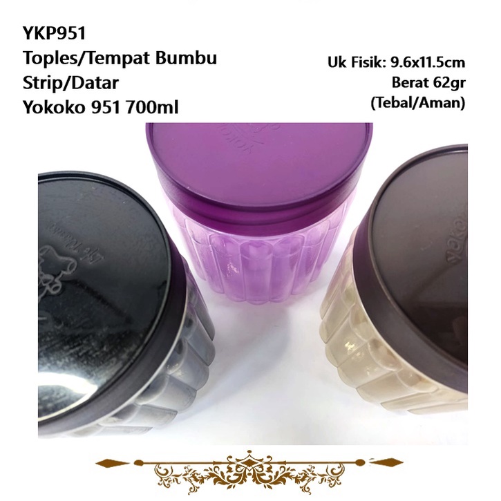 Toples Mini/Tempat Bumbu Yokoko YKP951