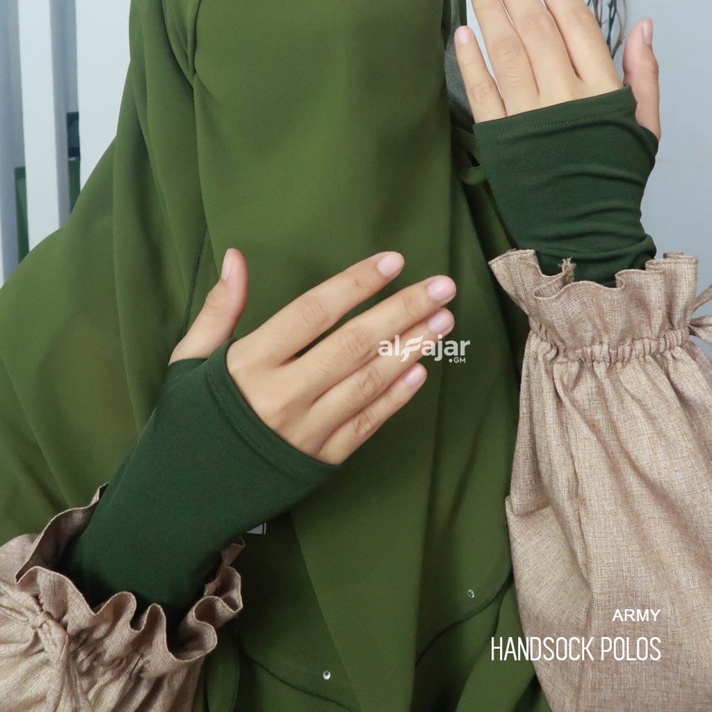 Handsock Polos Murah adem by Alfajar