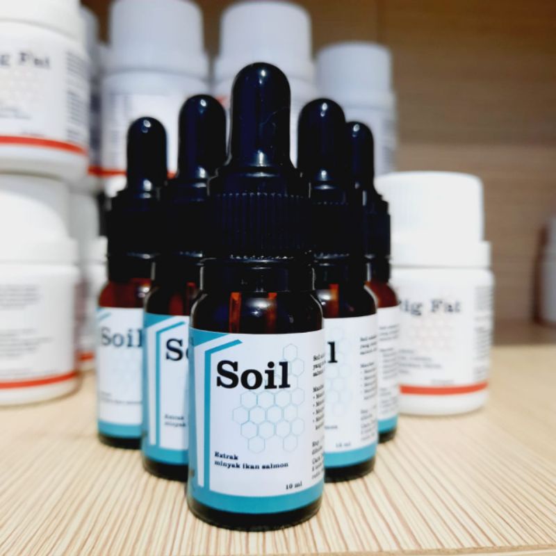 SOIL / minyak ikan salmon / vitamin bulu kucing / vitamin bulu rontok kucing / vitamin bulu gembel k