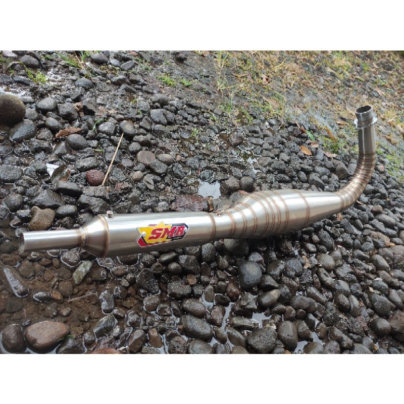 Knalpot SMR Phyton Stanless SE (Spesial Edition)  // suara garing istimewa rx king/ninja/satria hiu/