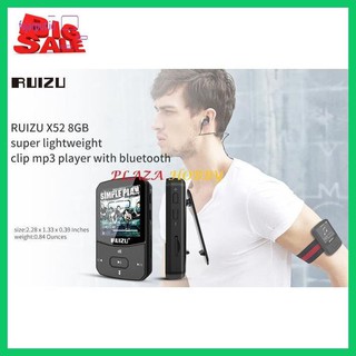35G7Gu0- Ruizu X52 8G Mp3 Player Bluetooth 4.0 Layar Tft Radio Pedometer V X02 Uy7Ty5R-