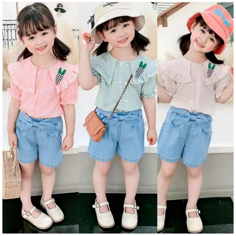 Baju Anak Perempuan Import/Setelan Import anak Perempuan