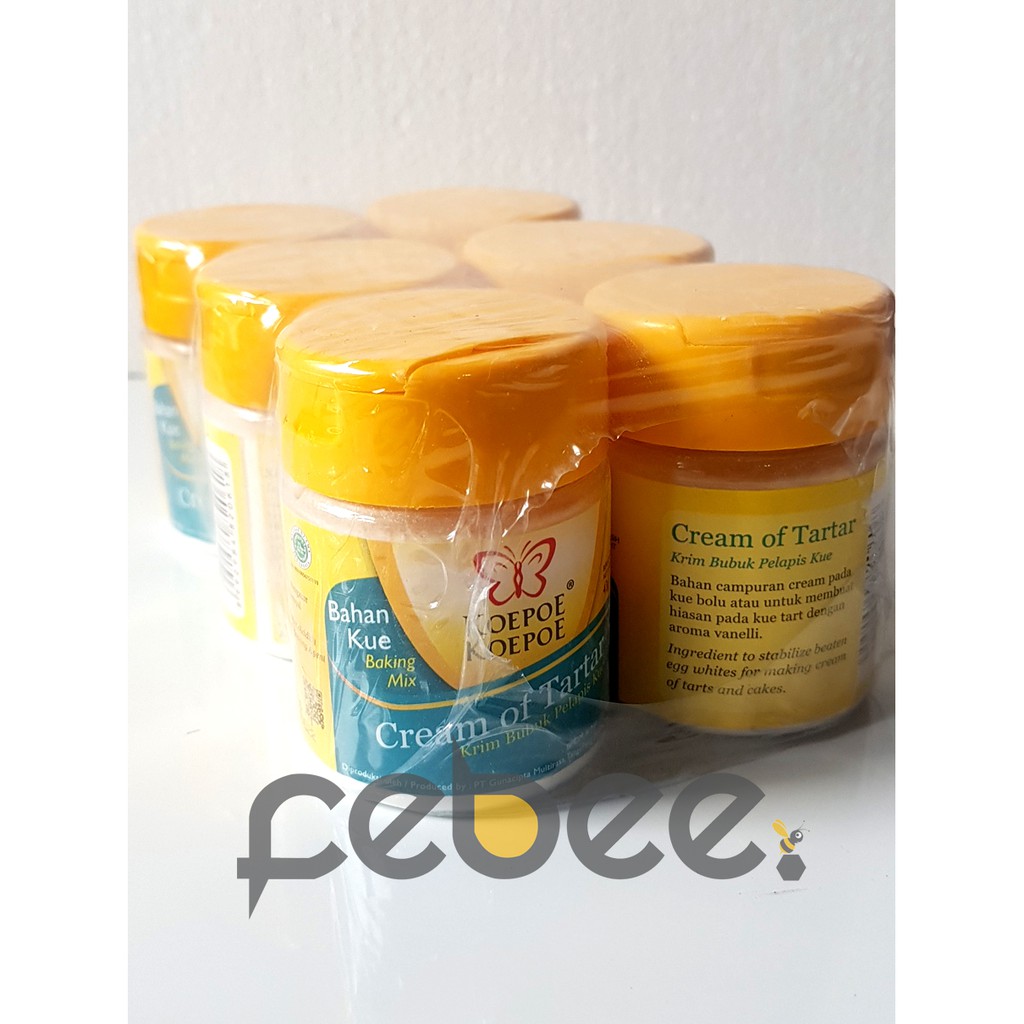 

Cream of Tartar Krim Bubuk Pelapis Kue 43g