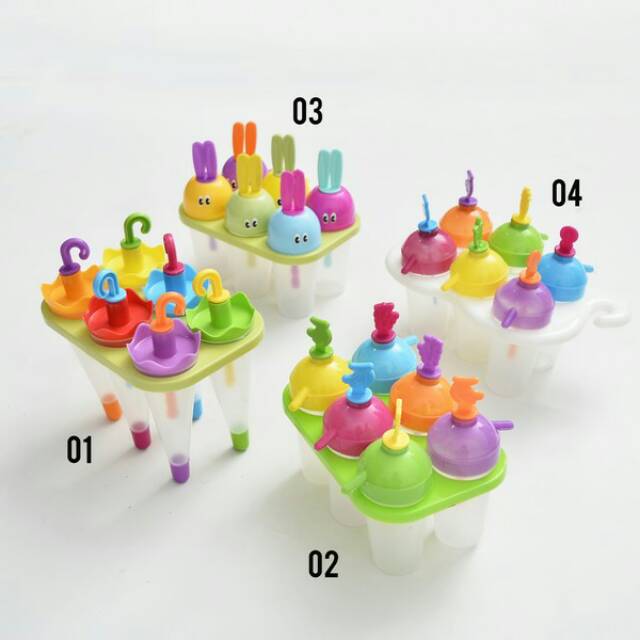 

Cetakan Popsicle Ice Isi 6in1 LKC1109