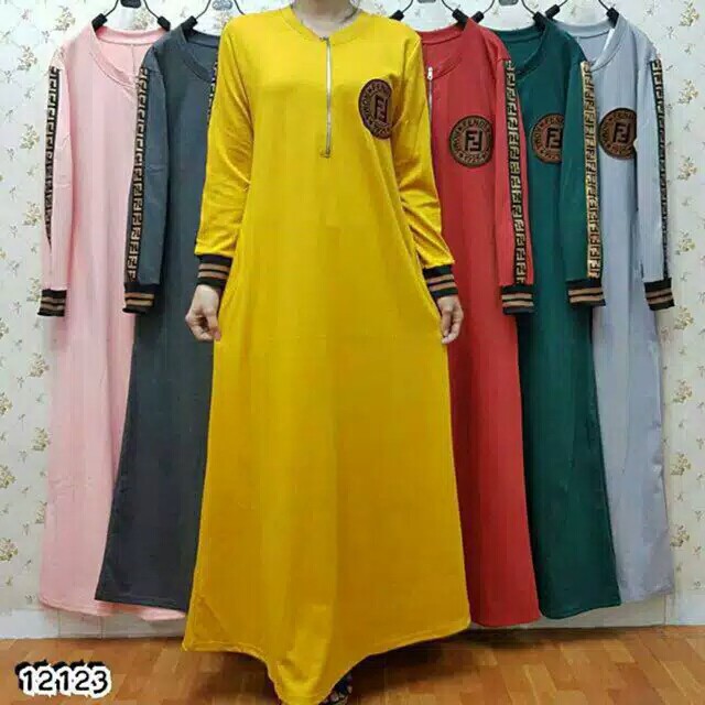 Gamis Bahan Kaos