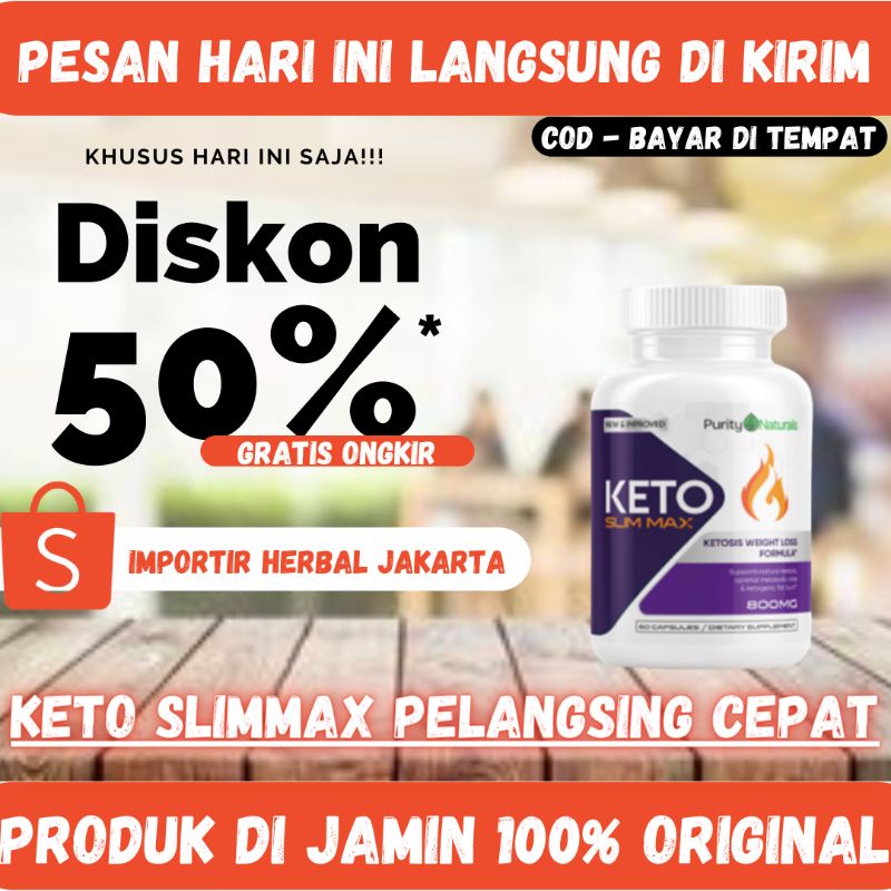 obat pelangsing keto slimmax asli original