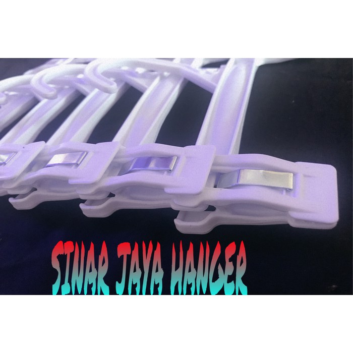 Hanger Jepit 20 cm | Gantungan Baju / Celana / Display Toko