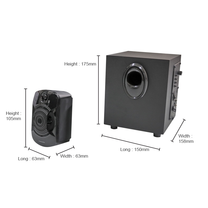 SPEAKER SIMBADDA CST-3000PLUS - SPEAKER SIMBADDA BLUETOOTH CST 3000N+ CST 3000