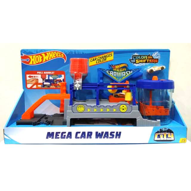 hot wheels mega car wash set