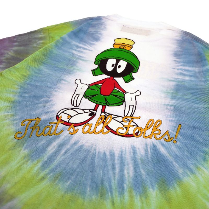 TSHIRT OVERSIZE TOXIC LOONEY TUNES 3COLOR TIE DYE PREMIUM AUTHENTIC