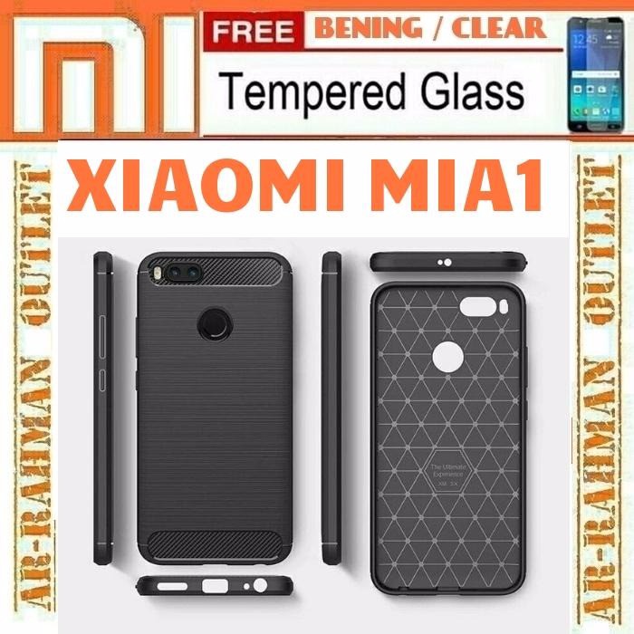 XIAOMI MiA1 MI A1 android one Casing Ipaky Carbon Karet Soft case Karbon cover Slim Armor Softcase