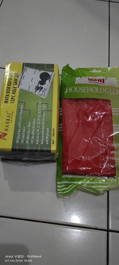 Mata Bor Kayu Bulat 13 Pcs / Hole Saw Wood Set