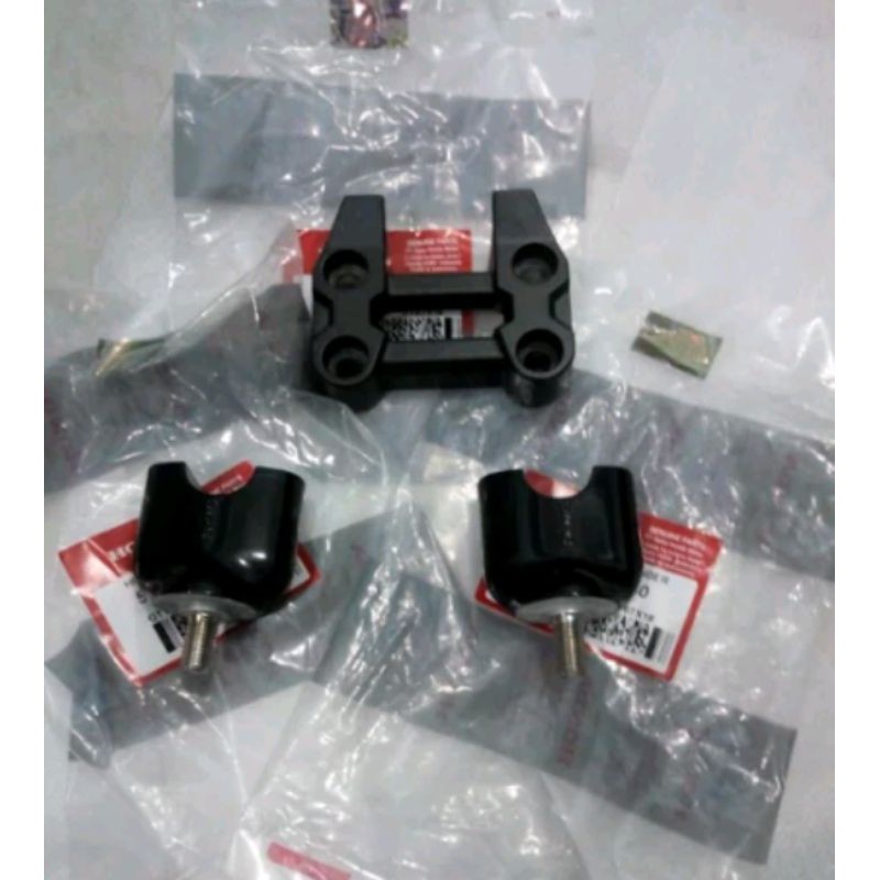 dudukan stang stir beat street pangkon stang raiser atas bawah beat street original AHM