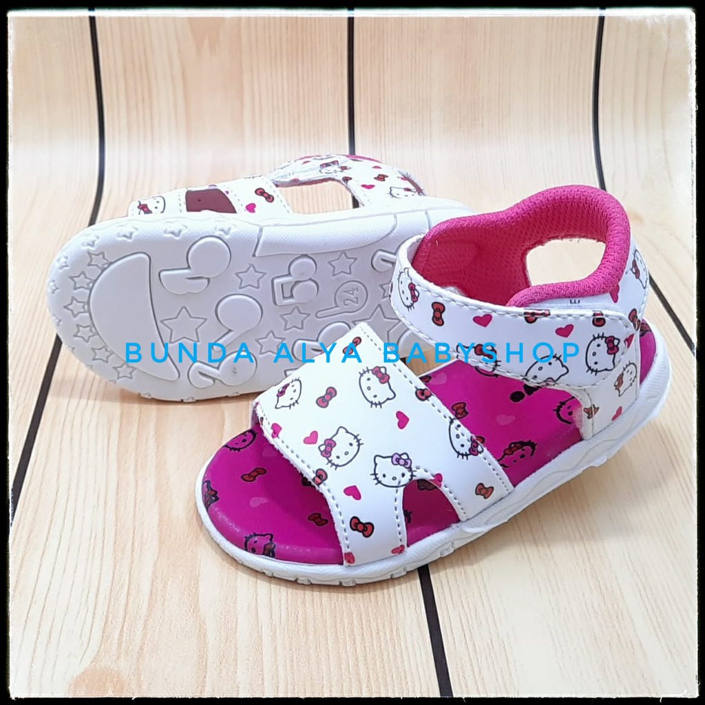 Sendal Anak Perempuan Usia 6 Bulan 1 2 Tahun Size 22 - 25 FANTA - Sepatu Sandal Anak Alas Karet Anti Licin