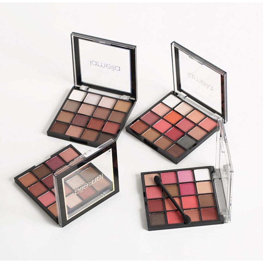 LAMEILA EYESHADOW 16 COLOR PIGEMENTED MATTE NUDE EYE SHADOW LA021