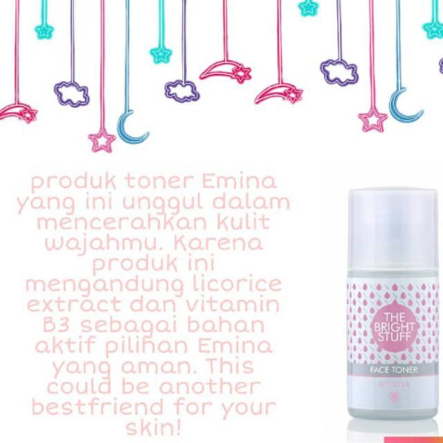 ❤️ Cloudy ❤️ EMINA Bright Stuff Face Toner