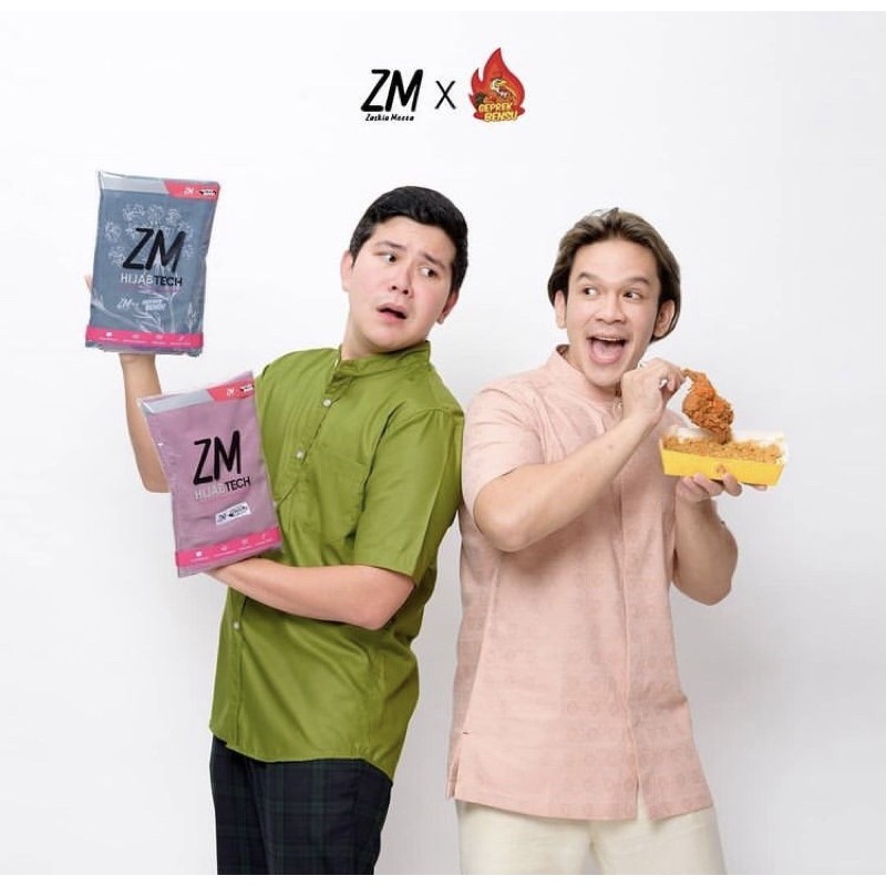 Jilbab Segiempat ZM X Geprek Bensu