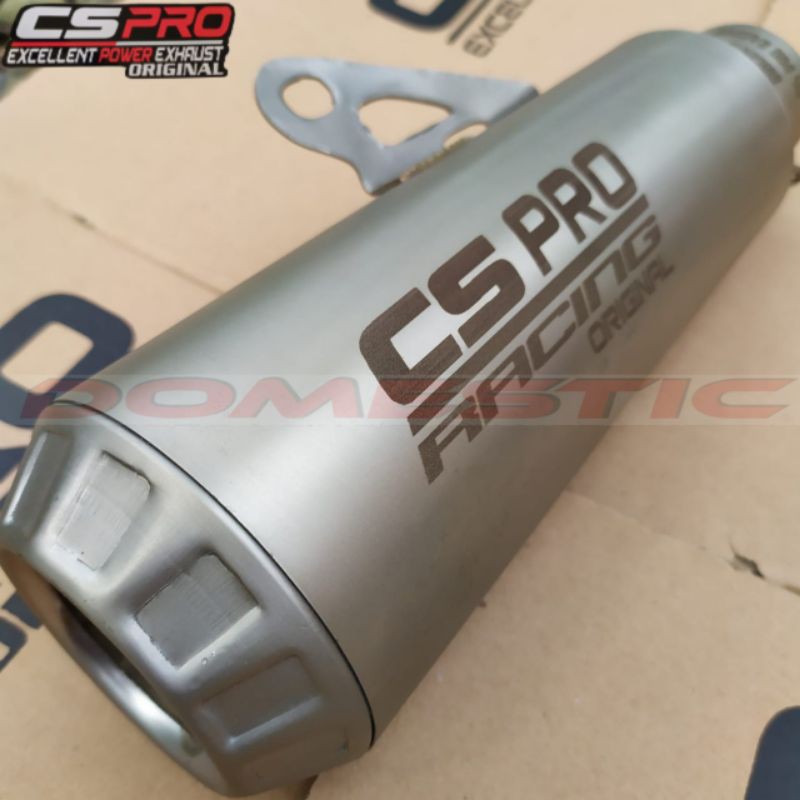 SILINCER GTX CS PRO ORIGINAL SLENCER ONLY SILENCER KNALPOT CS PRO RACING ORIGINAL NORIFUMI GTX