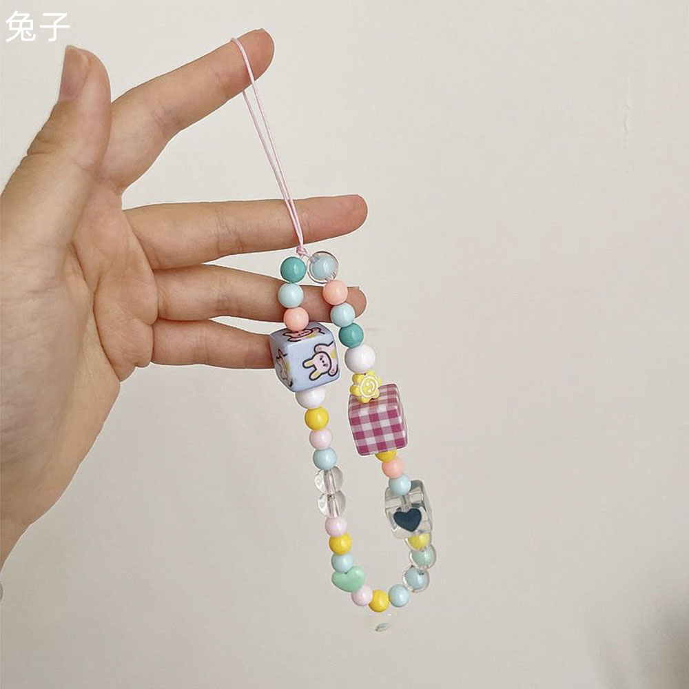 【COD Tangding】Tali Lanyard Handphone DIY Motif Kartun