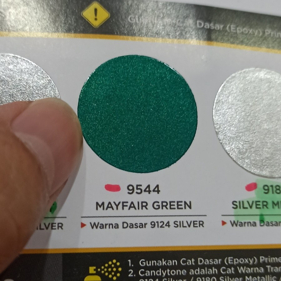 DITON PREMIUM 9544 MAYFAIR GREEN Hijau Metalik Cat Semprot Pilox Pylox