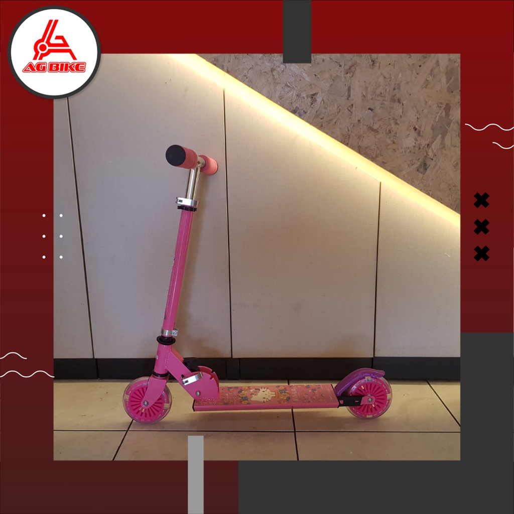 RMB Scooter / Skuter Roda Dua 2KS Edition Baru - Hello Kitty