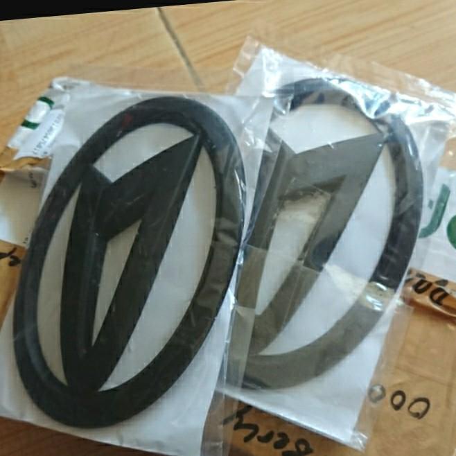 logo Daihatsu Ayla xenia hitam depan belakang