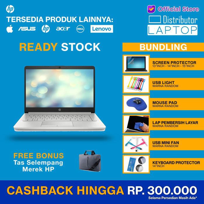 LP2500 Laptop HP 14s cf2017TU / cf2018TU Celeron N4020 4GB 1TB HDD UMA Win 10 - NON BONUS, SILVER