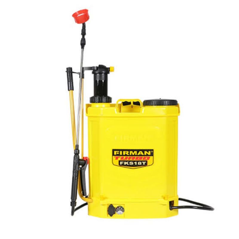 Sprayer elektrik double pompa 18 liter FIRMAN FKS18T 2in1. sprayer elektrik dan manual. dobel pompa