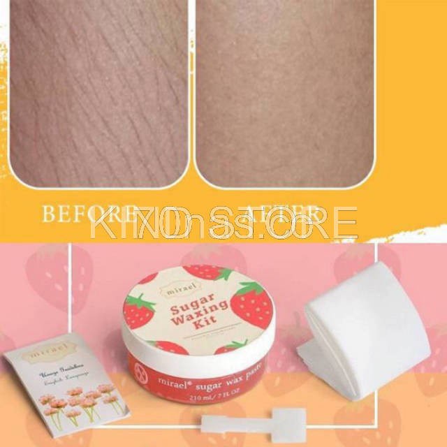 KINDSTORE❤ | MIRAEL Sugar Waxing Kit ( Penghilang Bulu Rambut - Hair Removal )