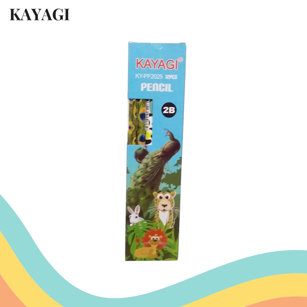 

PENSIL 2B KAYAGI SERI PF (12 PCS)