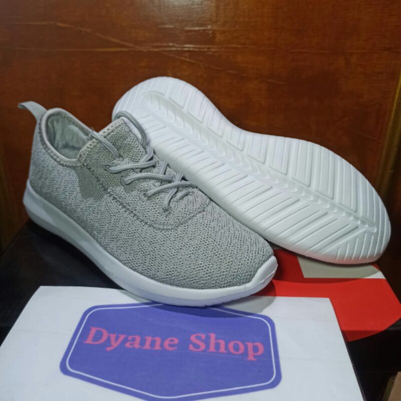 Sepatu Airwalk Wanita Grida Lt Grey Sneakers Shoes Original