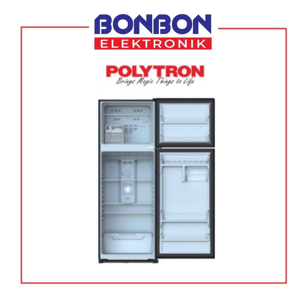 Polytron Kulkas 2 Pintu Jumbo Metal 240L PRW 256Y / PRW 256 Y / PRW256Y INVERTER