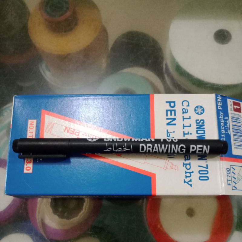 

pena snowman calligraphy