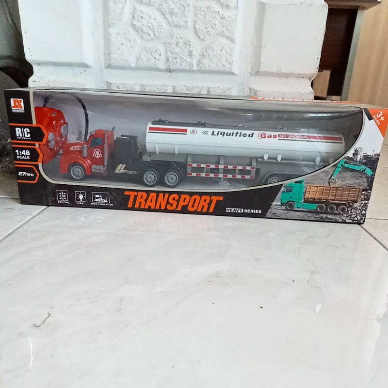 161 - 1/2/3 Mobil Remote Control Transport Megatron Scania Tangki 161-1