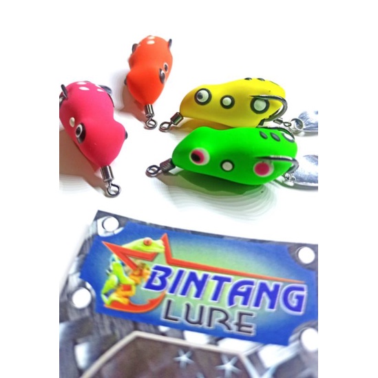 Soft frog killer Bintang lure 3,5cm